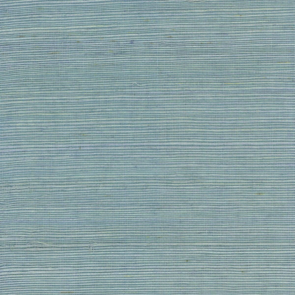 Seabrook Sisal Grasscloth Powder Blue Wallpaper