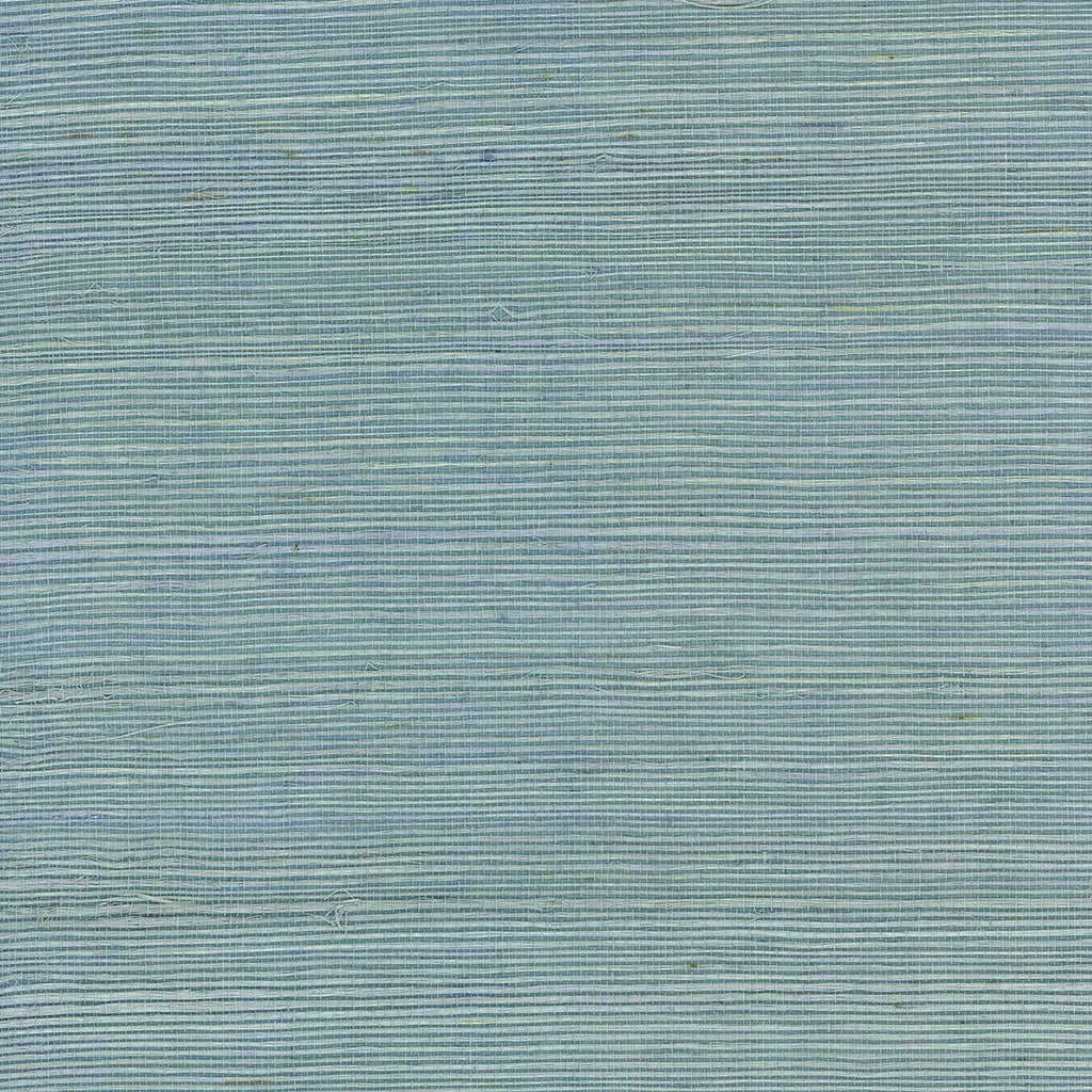 Seabrook Sisal Grasscloth Blue Wallpaper