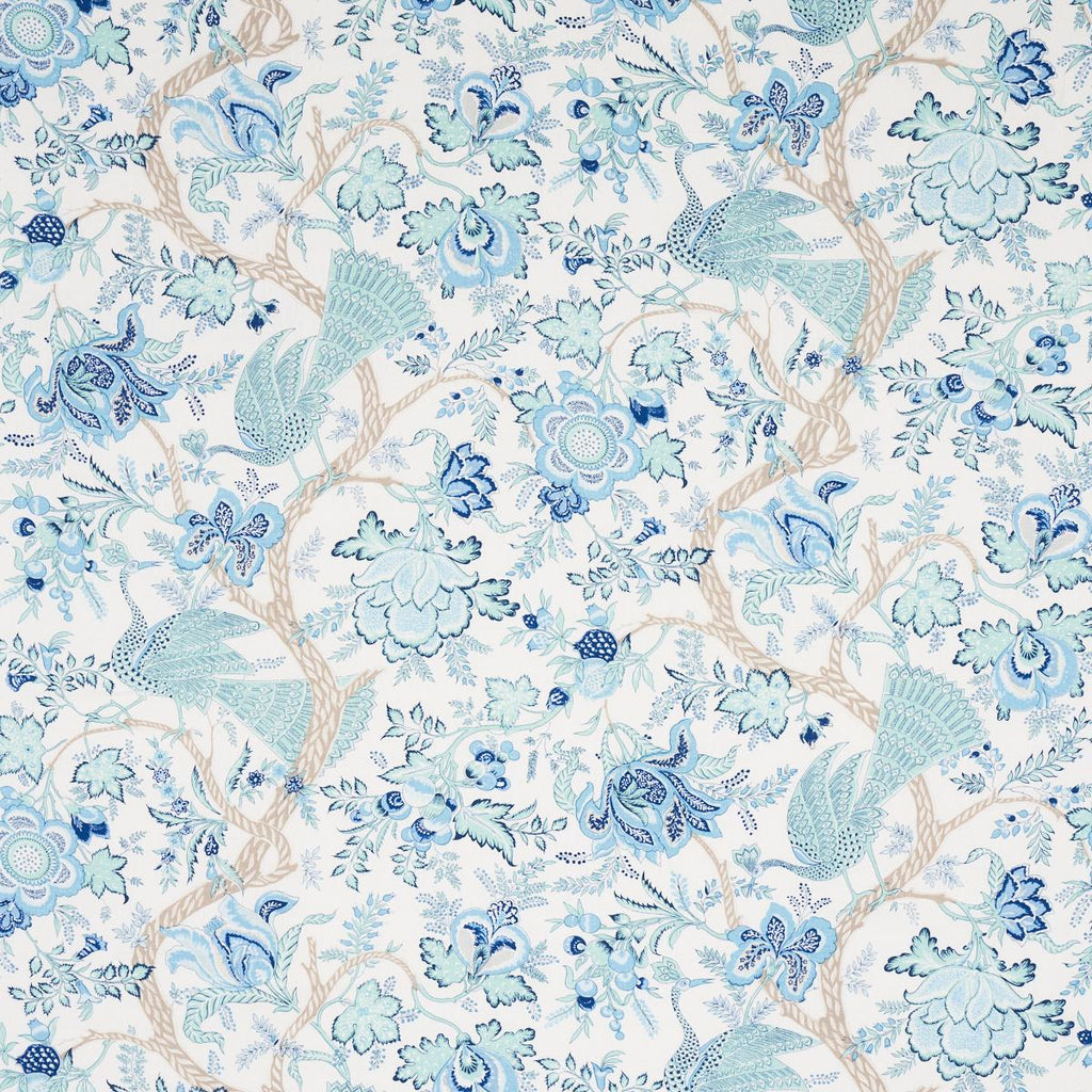 Schumacher Aveline Linen Seaglass Fabric