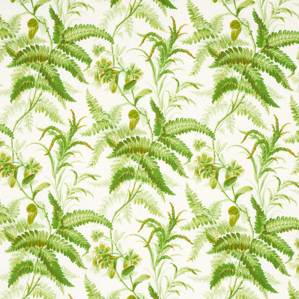 Schumacher Myers Fern Linen Tropical Fabric