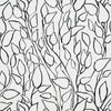 Schumacher Solandra Vine Black Wallpaper