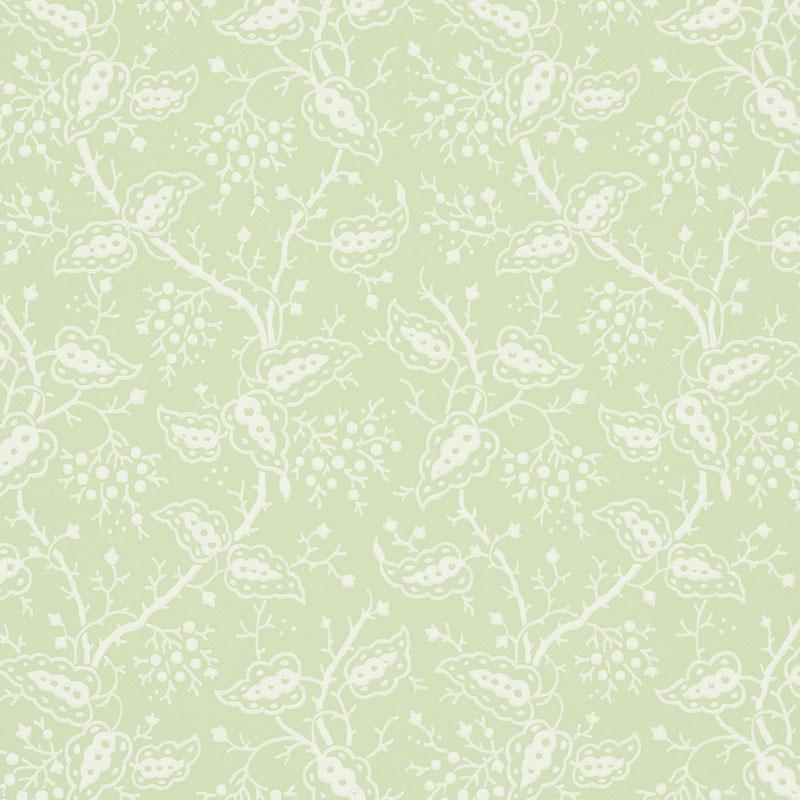 Schumacher Darby Leaf Wallpaper