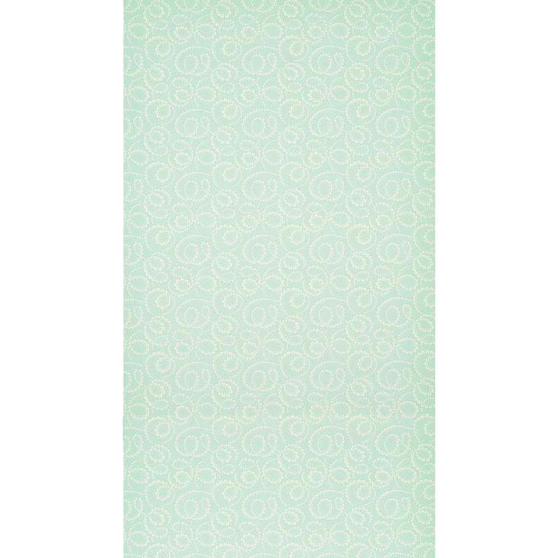 Schumacher Dorian Seafoam Wallpaper