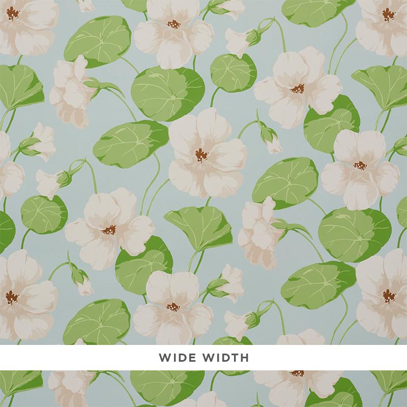 Schumacher Nasturtium Sky Wallpaper