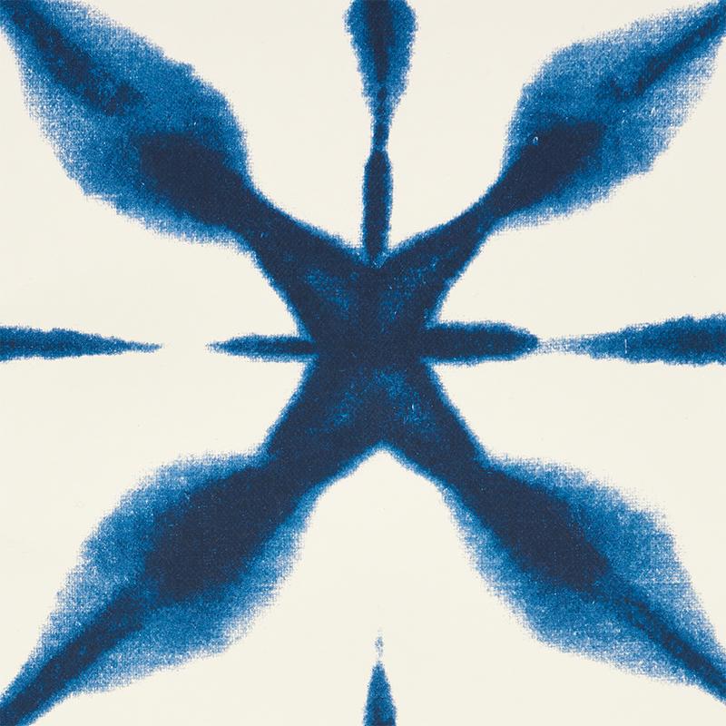 Schumacher Andromeda Blue Wallpaper