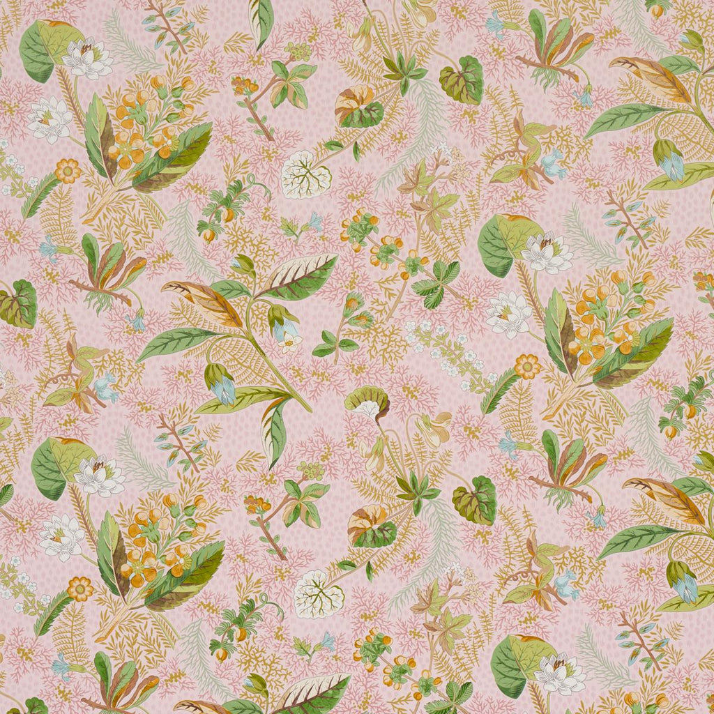 Schumacher Blackwell Blush Wallpaper