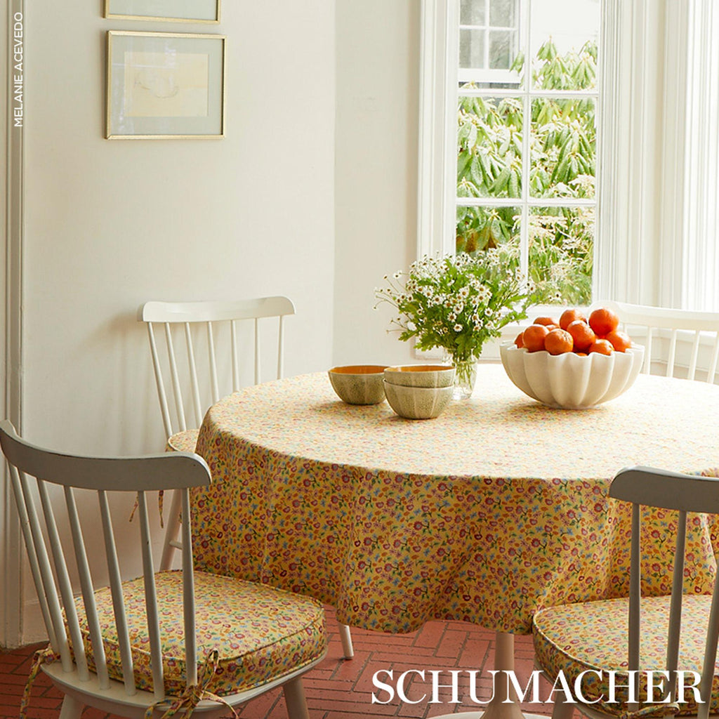 Schumacher Calico Giverny Wallpaper