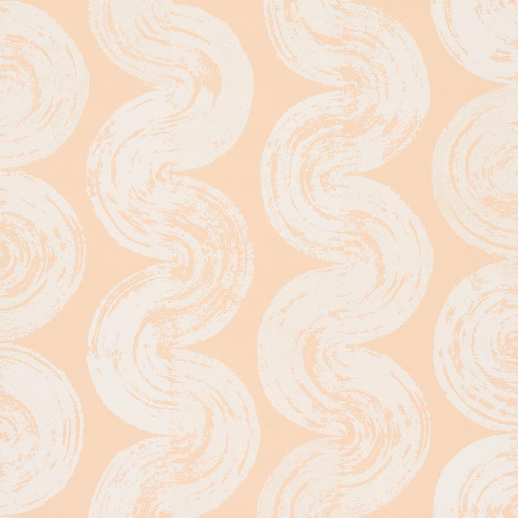 Schumacher 1975 Light Peach Wallpaper