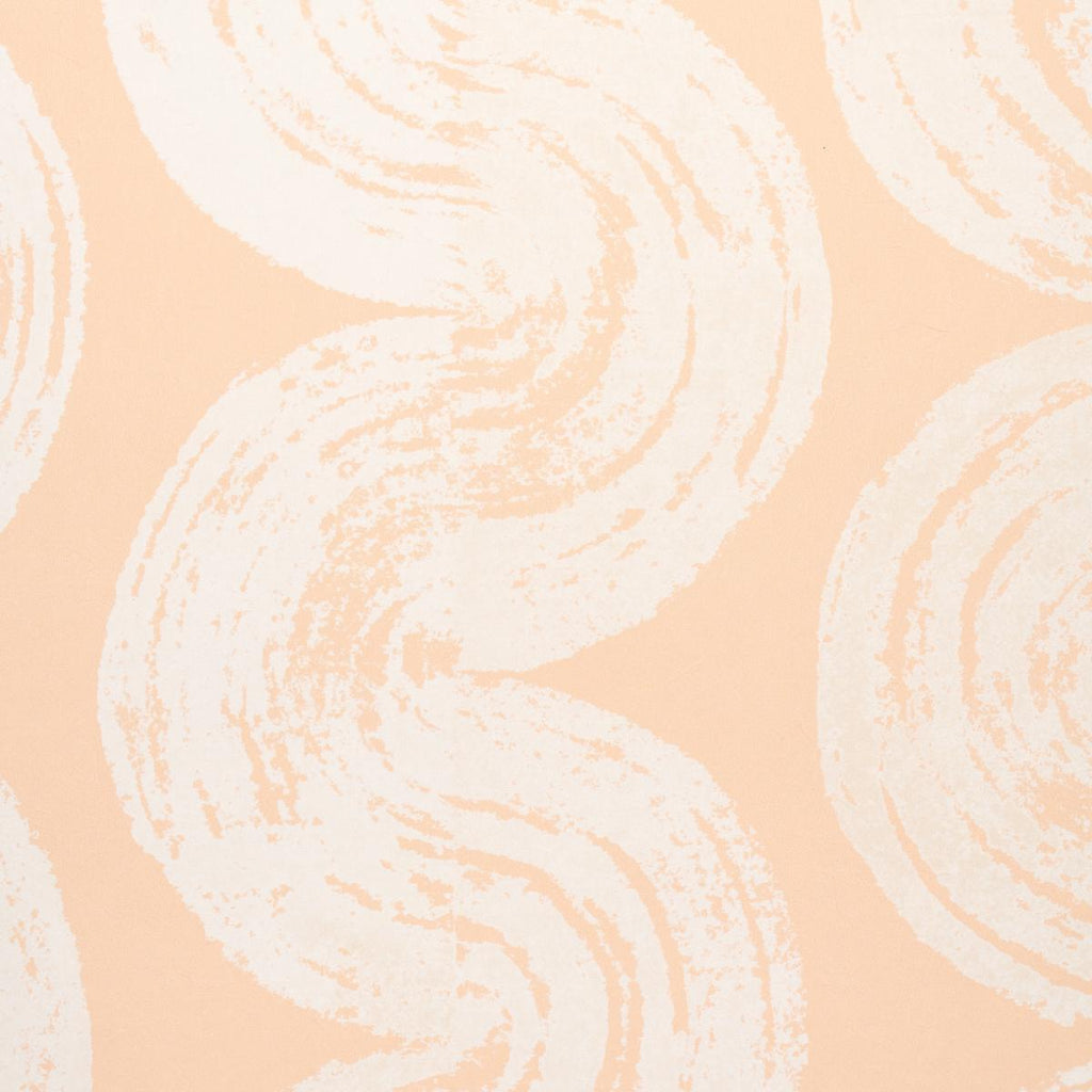 Schumacher 1975 Light Peach Wallpaper