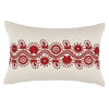 Schumacher Theodora Embroidery Red 24