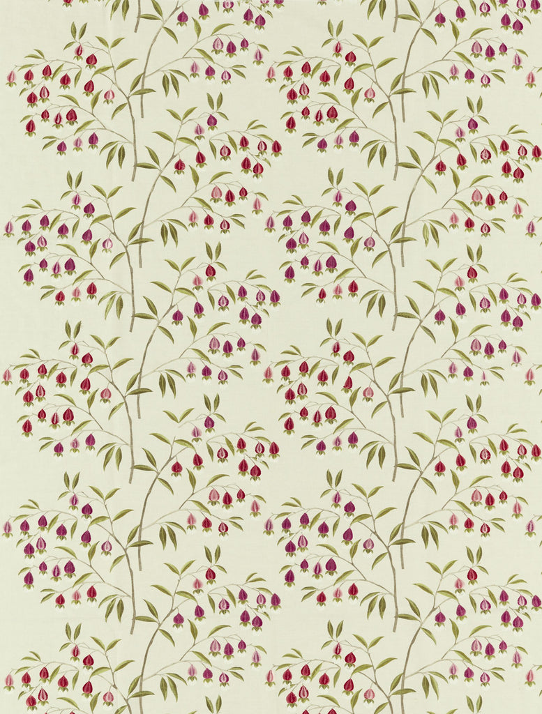 Sanderson Chinese Lantern Wild Plum Fabric