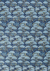 Sanderson Bonsai & Gingko Blue Fabric