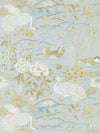 Sanderson Crane & Frog Sky/Honey Wallpaper