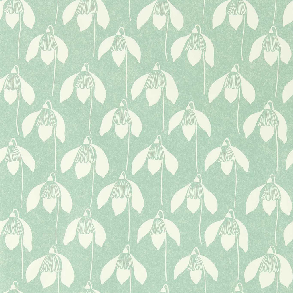 Scion Snowdrop Sage Wallpaper