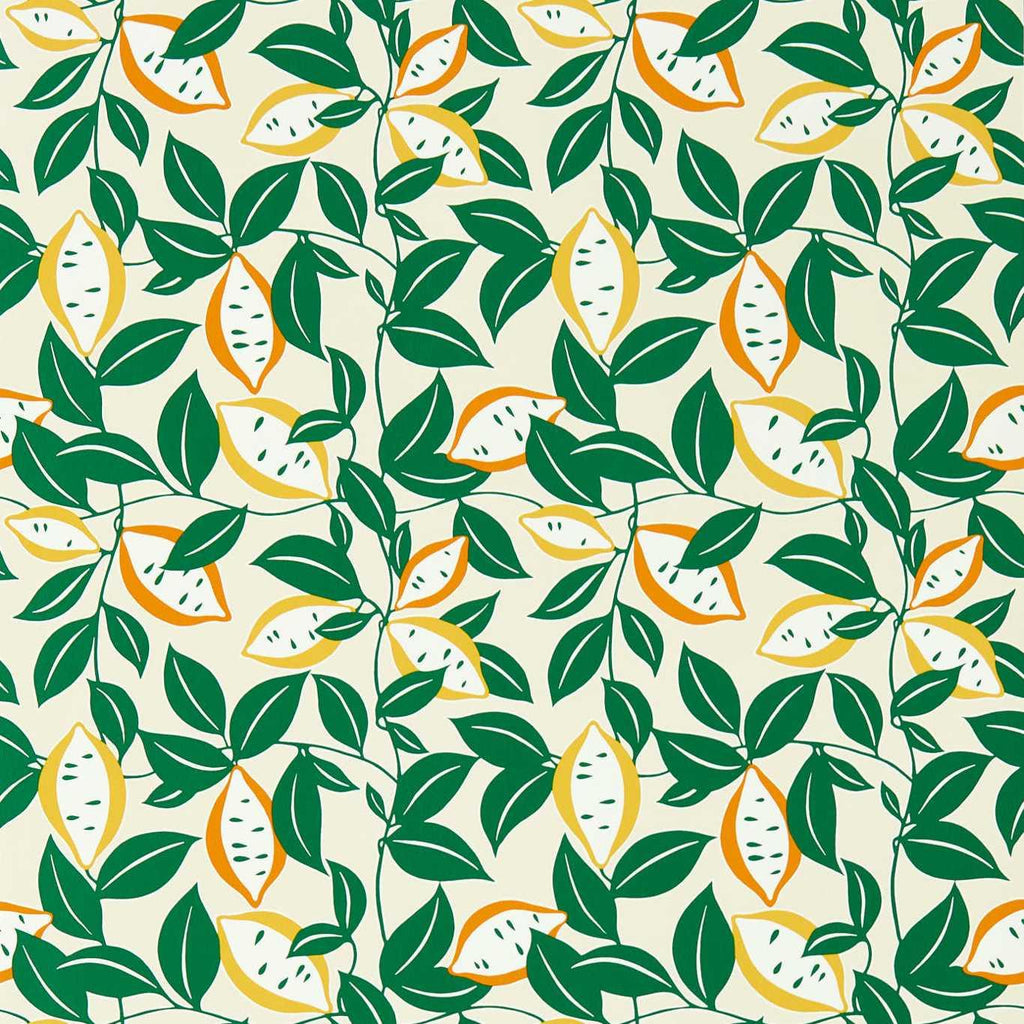 Scion St Clements Lemon/Tangerine Wallpaper