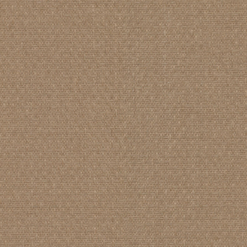 A-Street Prints Twine Fabric Textures Brown Wallpaper