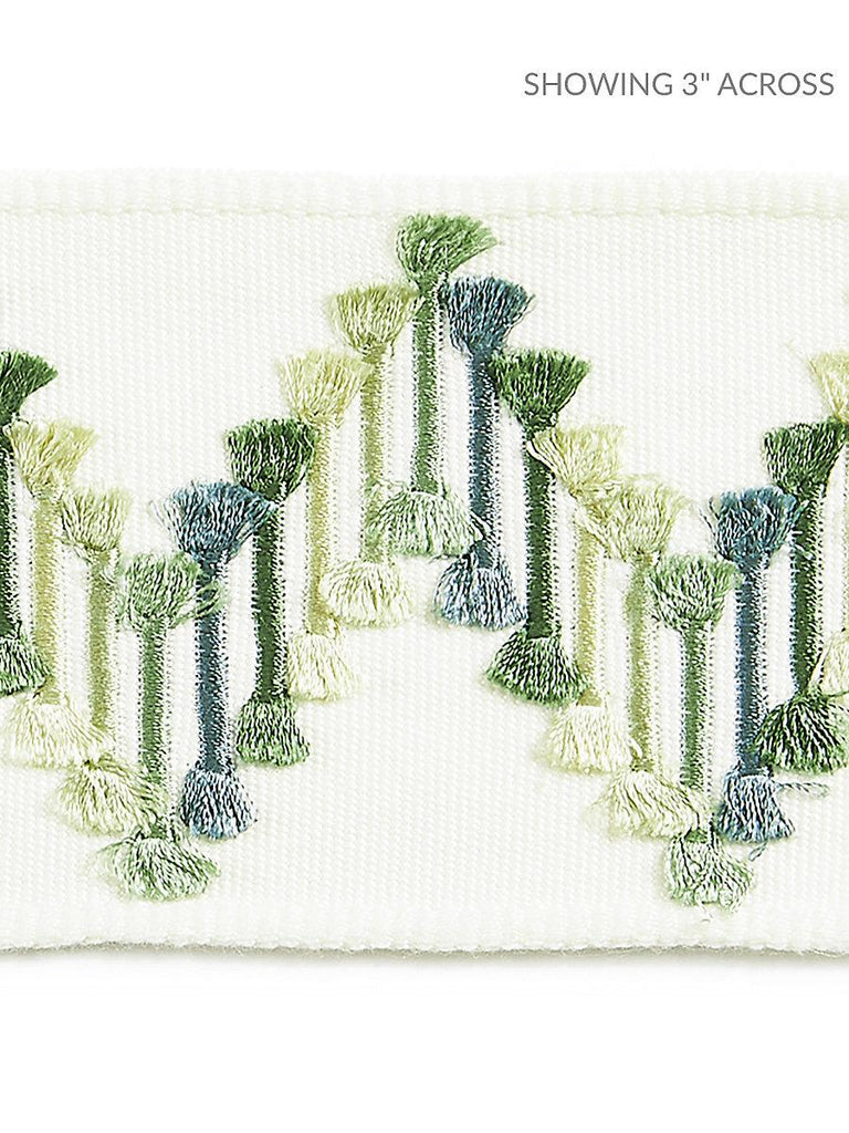 Scalamandre Sayuri Embroidered Tape Forest Trim