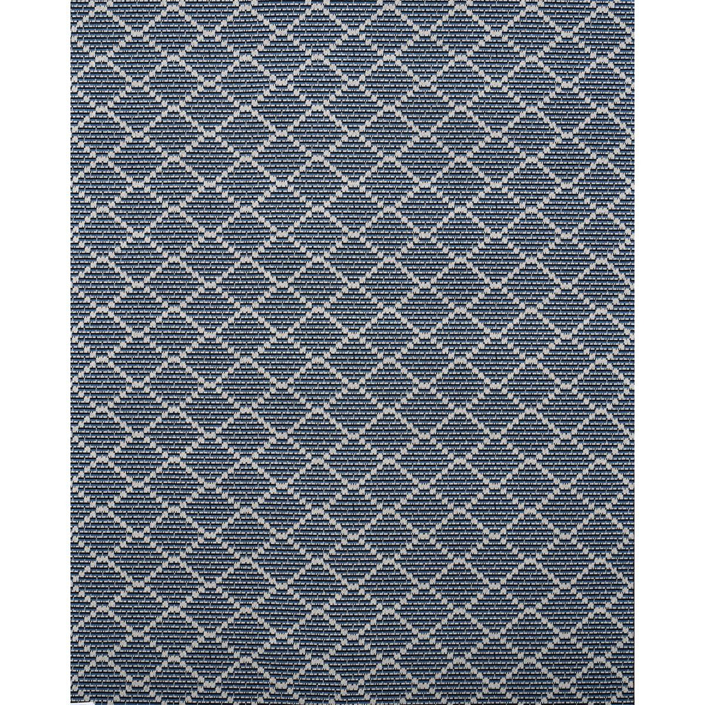 Schumacher Berg Pingl Indigo Fabric