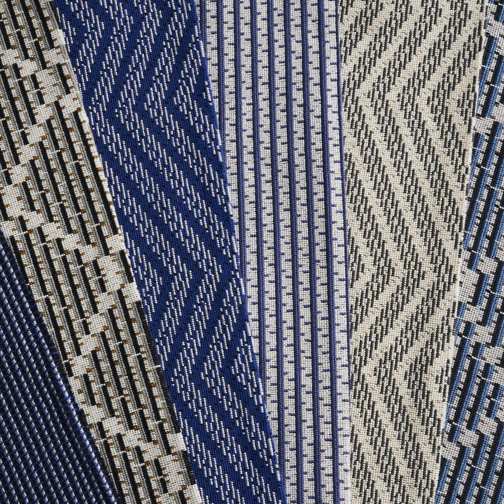 Schumacher Struktur Pingl Lapis Fabric