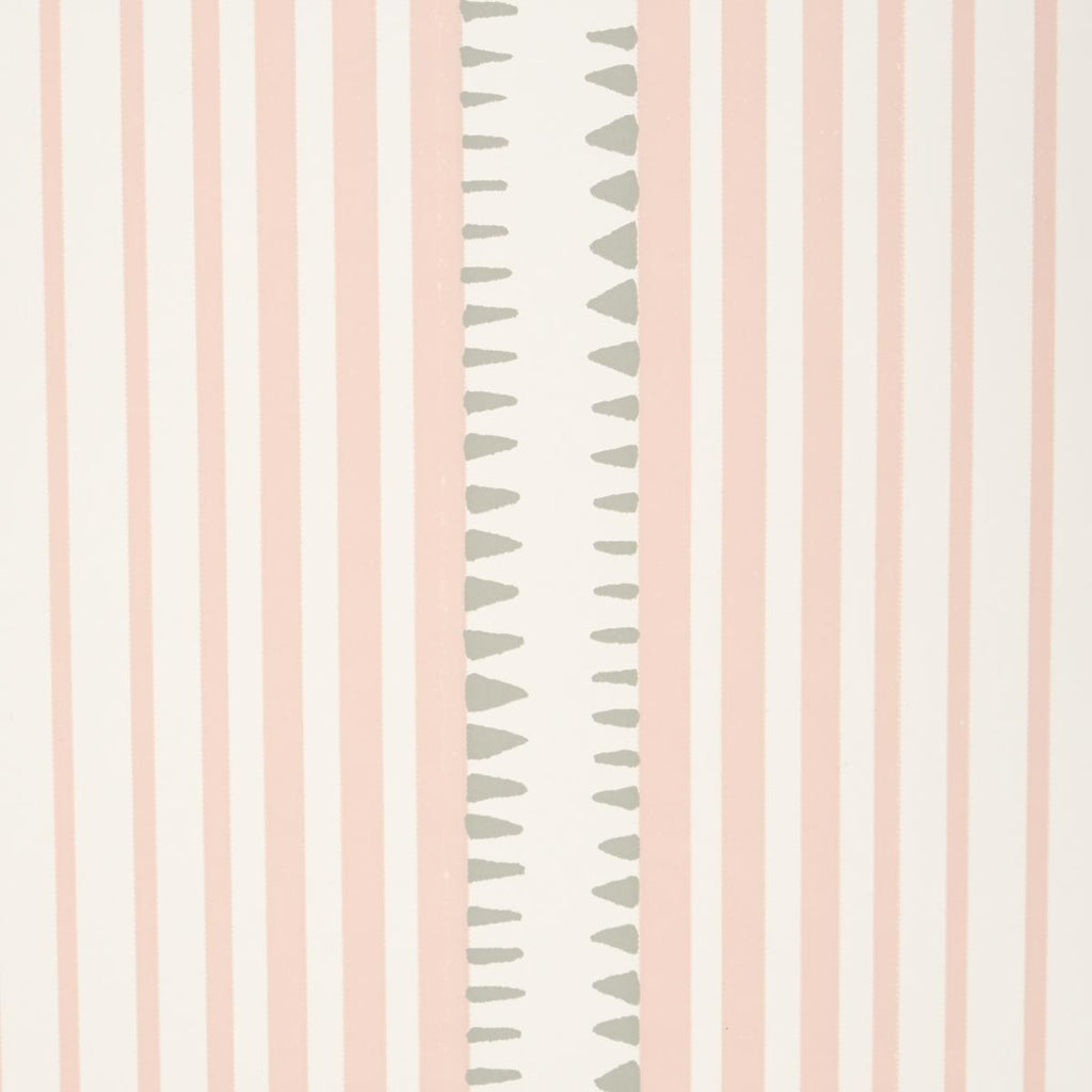 Schumacher Moncorvo Pink Wallpaper