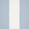 Schumacher Vista Linen Stripe Casement Sky And White Fabric