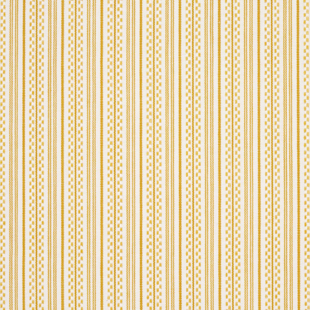 Schumacher Jack Stripe Yellow Fabric