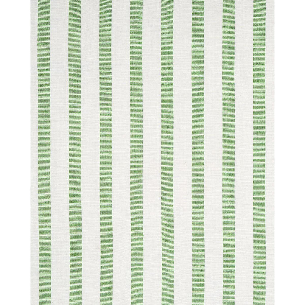 Schumacher Ketley Performance Stripe Green Fabric