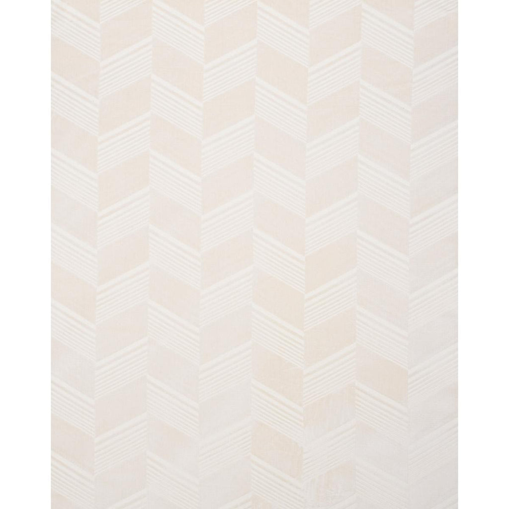 Schumacher Jessie Cut Velvet Ivory Fabric