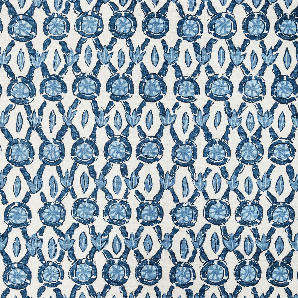 Brunschwig & Fils GALON PRINT BLUE Fabric