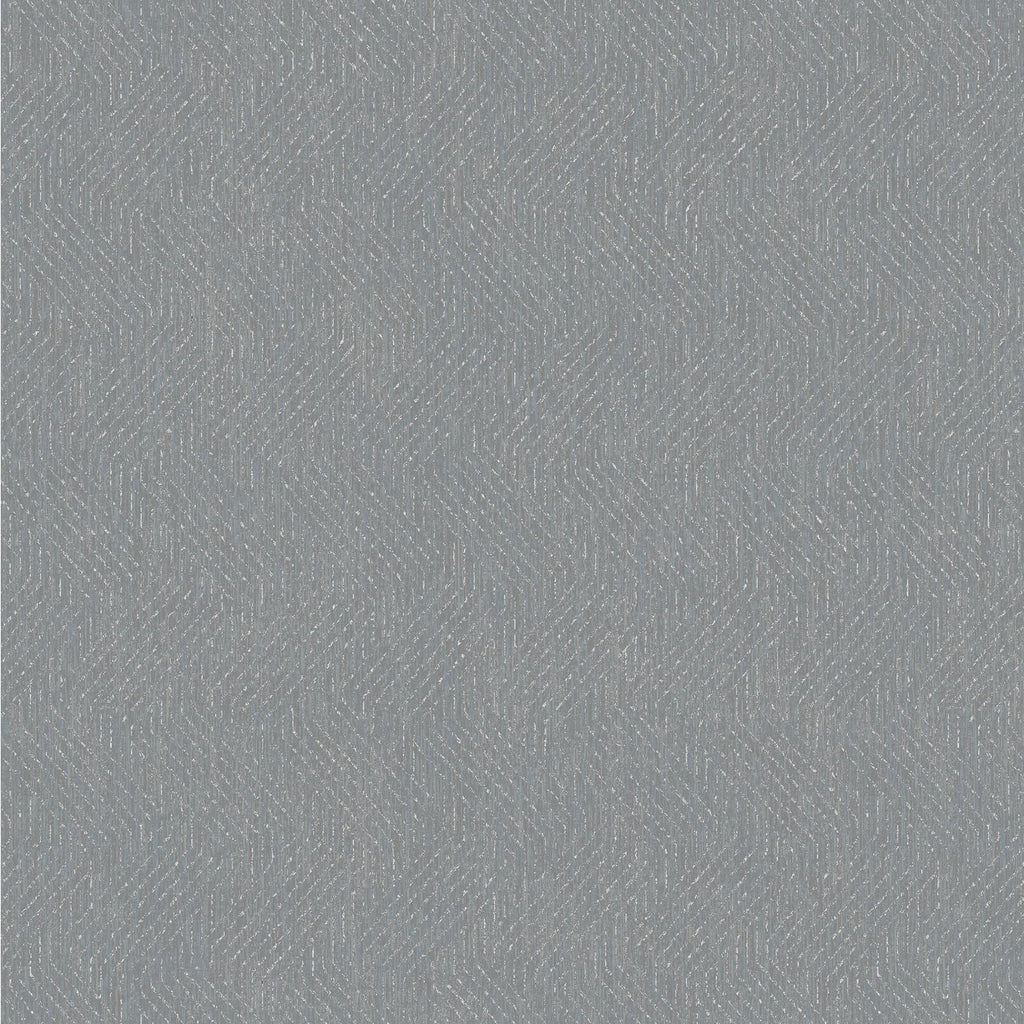 Brewster Home Fashions Elbert Zig Zag Dark Grey Wallpaper