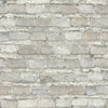 Brewster Home Fashions Advantage Passport Brick Off-White Wallpaper