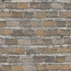 Brewster Home Fashions Advantage Passport Brick Neutral Wallpaper