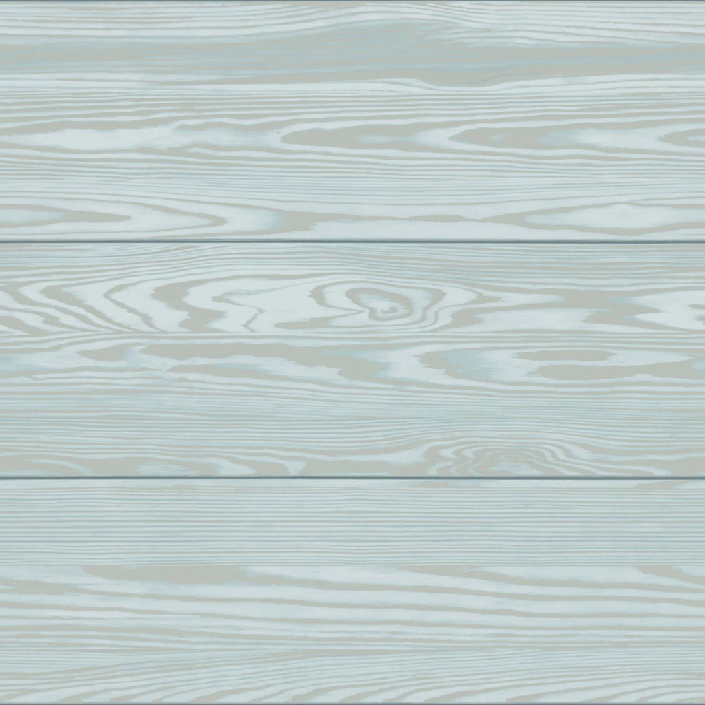 RoomMates Raised Shiplap Peel & Stick Blue/Grey Wallpaper