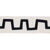 Schumacher Corbu Tape Black Trim