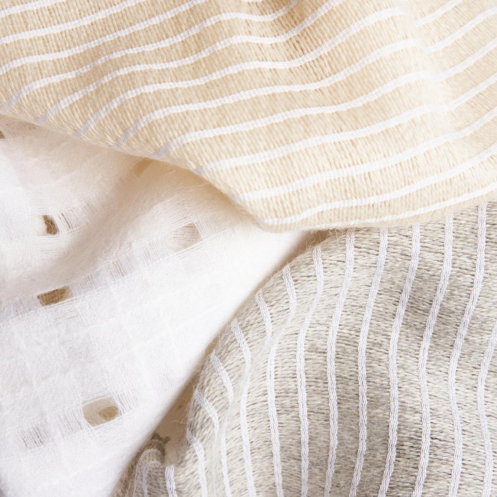 Schumacher Wren Alpaca Sheer Mist Fabric