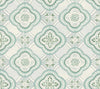 York Garden Trellis Blue Wallpaper