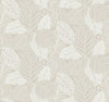 York Vinca Metallic Wallpaper