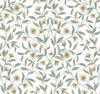 York Jasmine Green Wallpaper