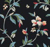 York Springtime Black Wallpaper