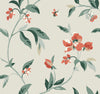 York Springtime Beige Wallpaper