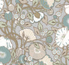 York Vincent Poppies Grey Wallpaper