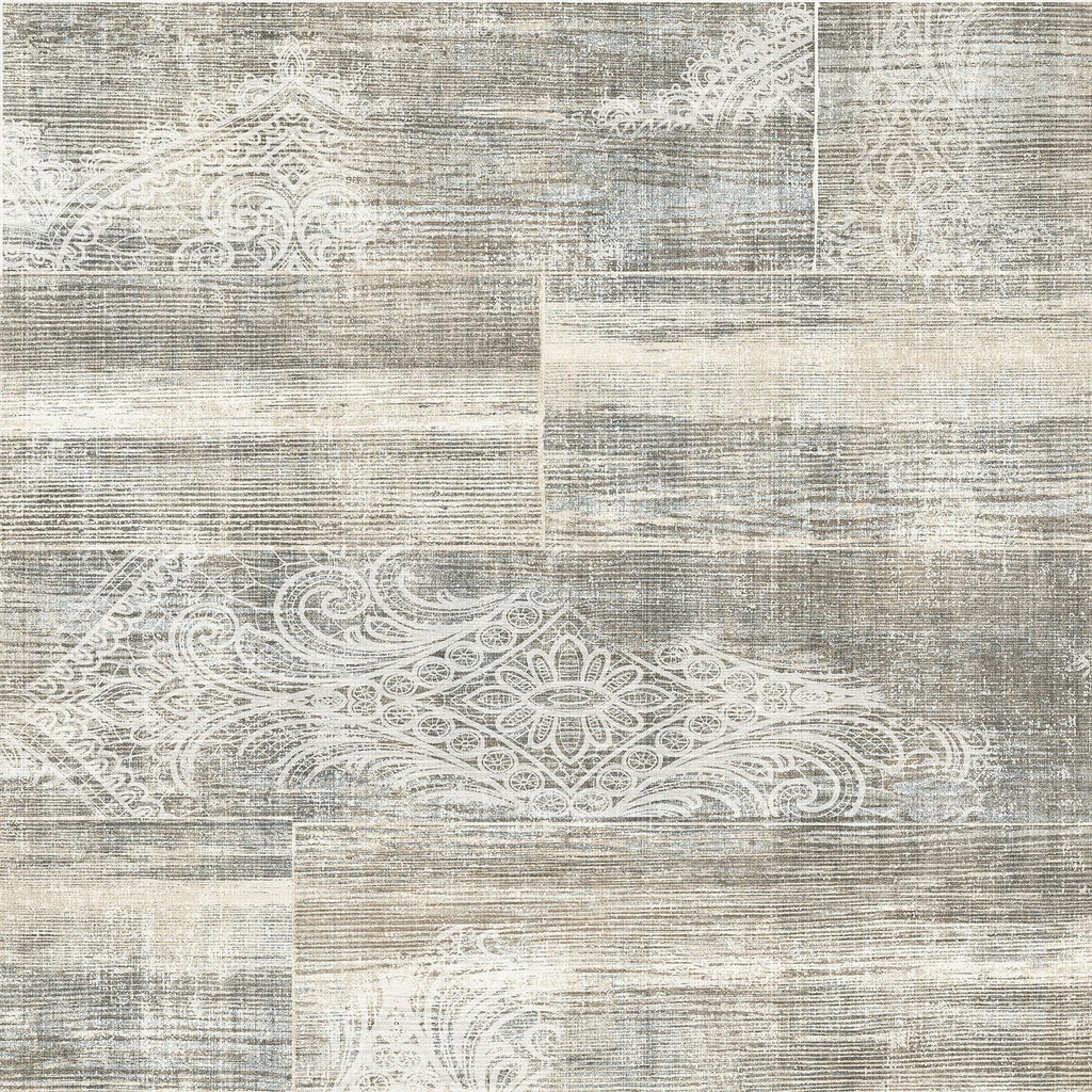 Brewster Home Fashions Inaya Neutral Ornament Wallpaper