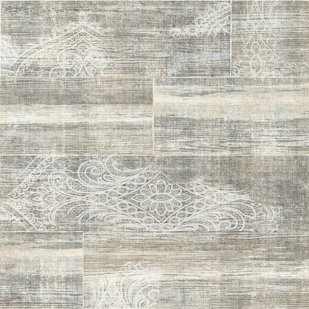 Brewster Home Fashions Inaya Ornament Neutral Wallpaper