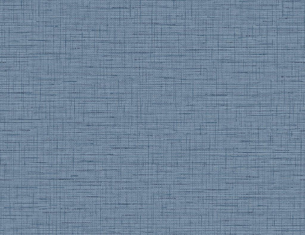 A-Street Prints Salamander Woven Blue Wallpaper