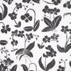 Schumacher Orchids Have Dreams Soft Black Fabric