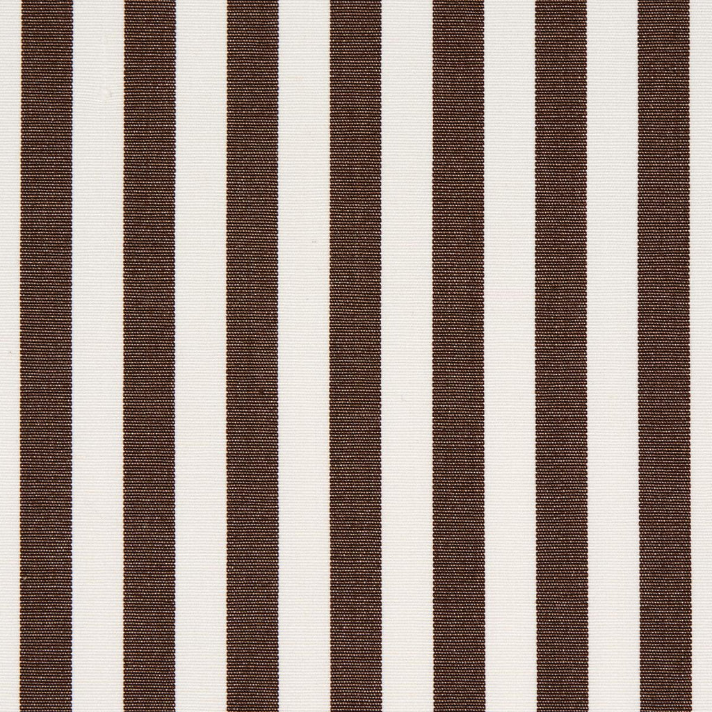 Schumacher Brigitte Stripe Brown Fabric