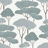 Roommates Umbrella Pines Peel And Stick Blue Wallpaper