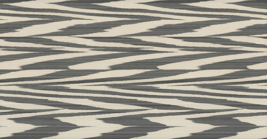 Missoni Flamed Zig Zag Black/Cream Wallpaper