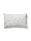 Scalamandre Flurry Lumbar 14 X 22 - Snow Pillow