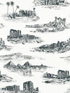 Scalamandre Cairo Toile Ink Fabric